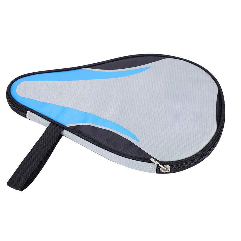 Alomejor Ping Pong Paddle Case Oxford Table Tennis Rackets Bat Bag with Waterproof Material for Dust-Proof Waterproof Full Protection Blue - BeesActive Australia