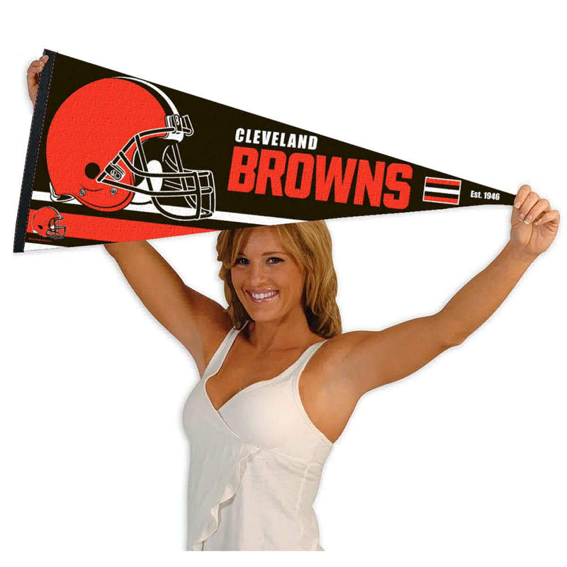 WinCraft Cleveland Browns Pennant Banner Flag - BeesActive Australia