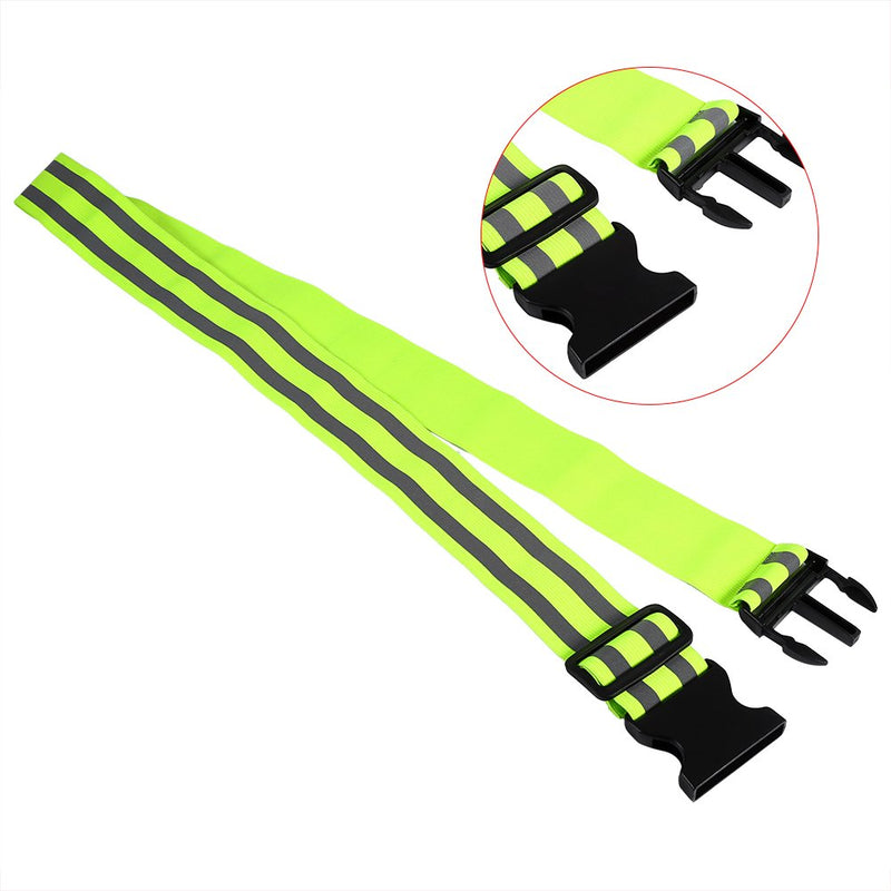 Security Reflective Belt, Reflective Vest Belt, Highly Reflective Adjustable Reflective Tape for Men Women Night Outdoor Sports Walking Cycling Running - BeesActive Australia