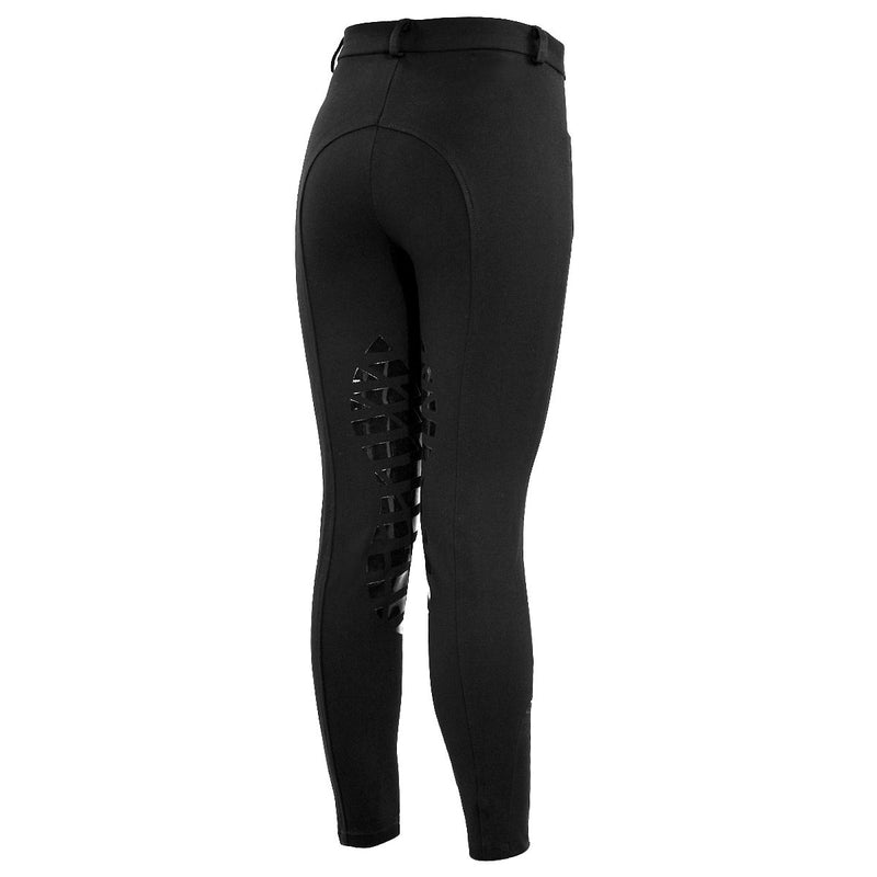 [AUSTRALIA] - HR Farm Horse Riding Women's Knee Patched Breeches Black 26 