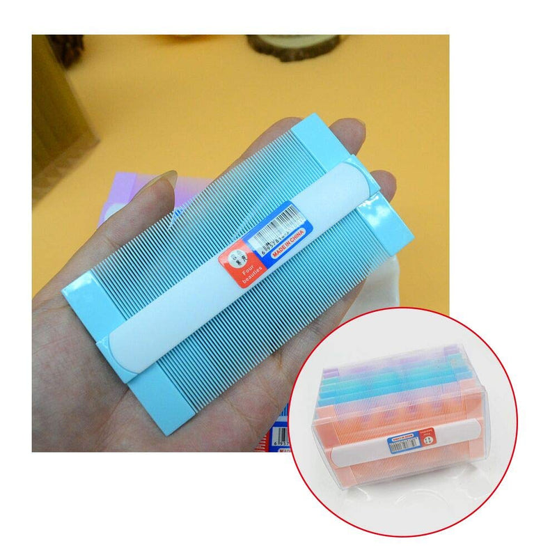 Lice Combs 8 Pack Nit Combs 4 Colors Lice Removal Combs Double Sided Teeth for Kids Adults Pets Head Lice Treatment - BeesActive Australia