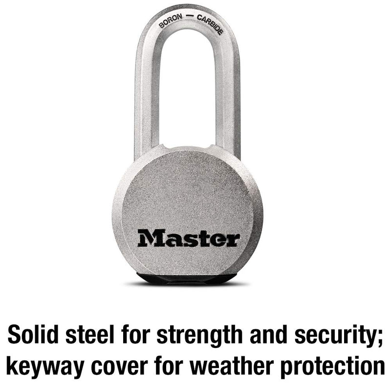 Master Lock M930XKADLH Magnum Heavy Duty Solid Steel Padlock with Key 14/32&quot; x 2&quot; x 15/16 - BeesActive Australia