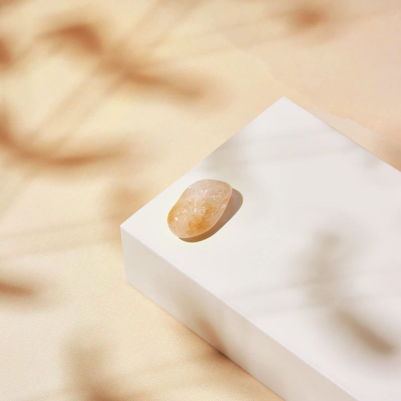 Reiki Healing Energy Charged Citrine Crystal Tumble Stone (Approx 2cm Each) Beautifully Gift Wrapped - BeesActive Australia
