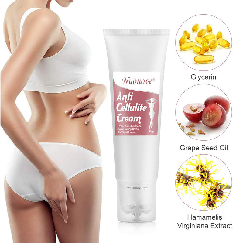 Anti Cellulite Cream, Slimming Cream, Best Weight Loss Cream +Body Hot Cream Eyebrow with Eyebrow Shavers (120g) - BeesActive Australia