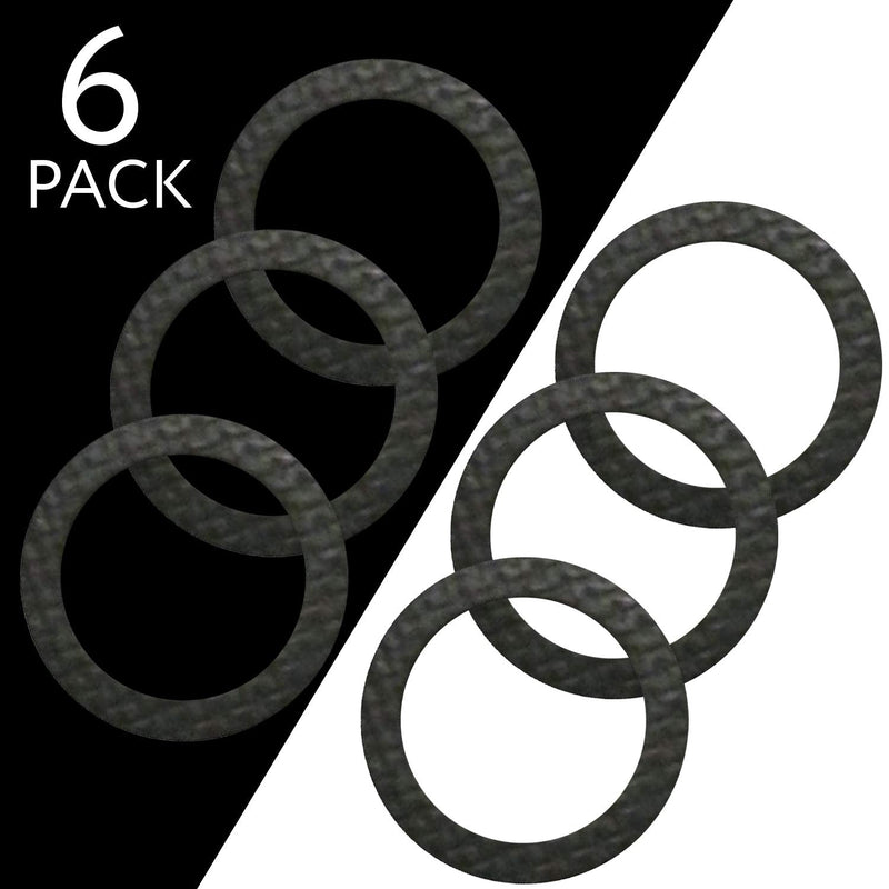 Mission Automotive 6-Pack Marine Drain Screw Gasket - Compatible with Most Lower Units and Seawater Pumps - Comparable to Sierra International (TM) 18-2945-9 - BeesActive Australia