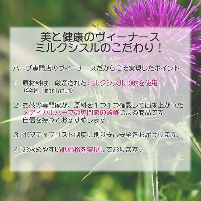 Milk Thistle 100g (Whole) Milk Thistle Milk Thistle Non-Caffeine Seed Health Tea Herb Herbal Tea Venusaur - BeesActive Australia