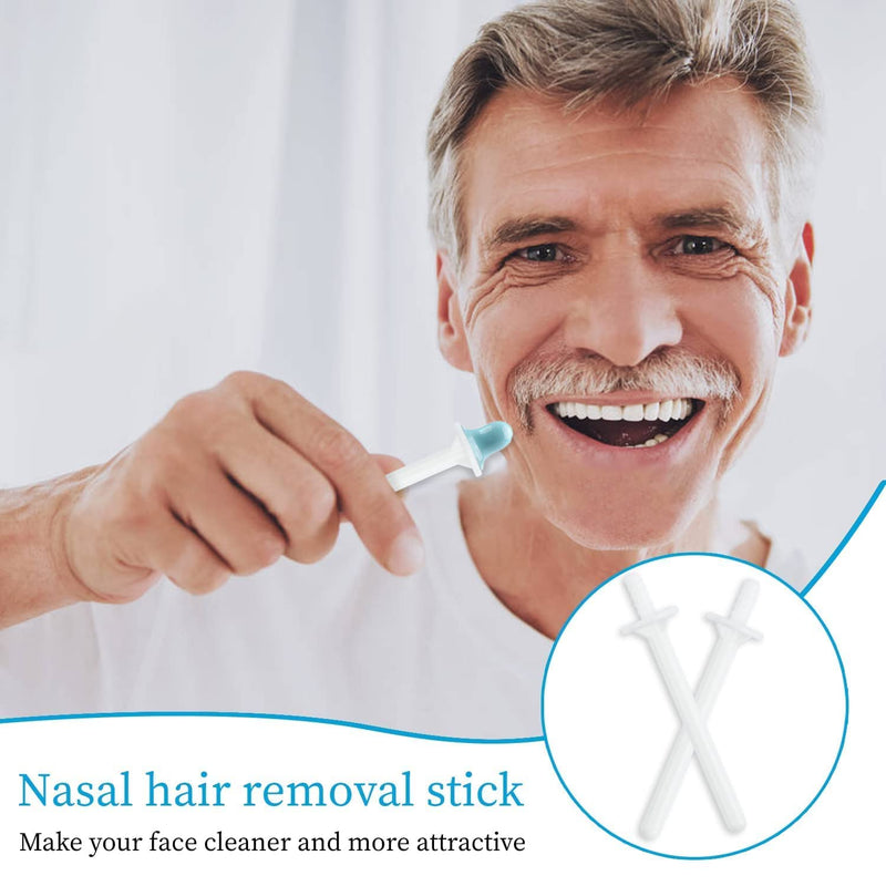 100 Pieces Nose Wax Sticks, Disposable Nose Hair Removal Sticks Men Nose Waxing Applicators Kit for Nostril Cleaning - BeesActive Australia