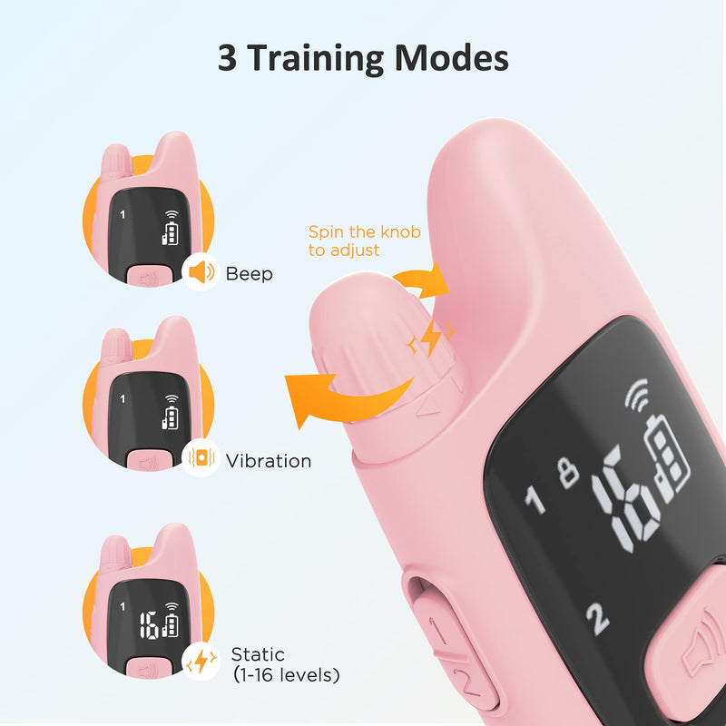 Patpet Dog Training Collar with Remote - Shock Collar for Large DogPATPET Dog Training Collar Rechargeable Waterproof Shock Collars for Dogs with Remote 3 Training Modes, Beep, Vibration and 16 Static Levelss, IPX7 Waterproof Training Collar with Beep,... - BeesActive Australia