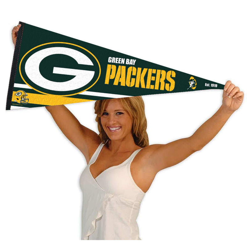WinCraft Green Bay Packers Pennant Banner Flag - BeesActive Australia