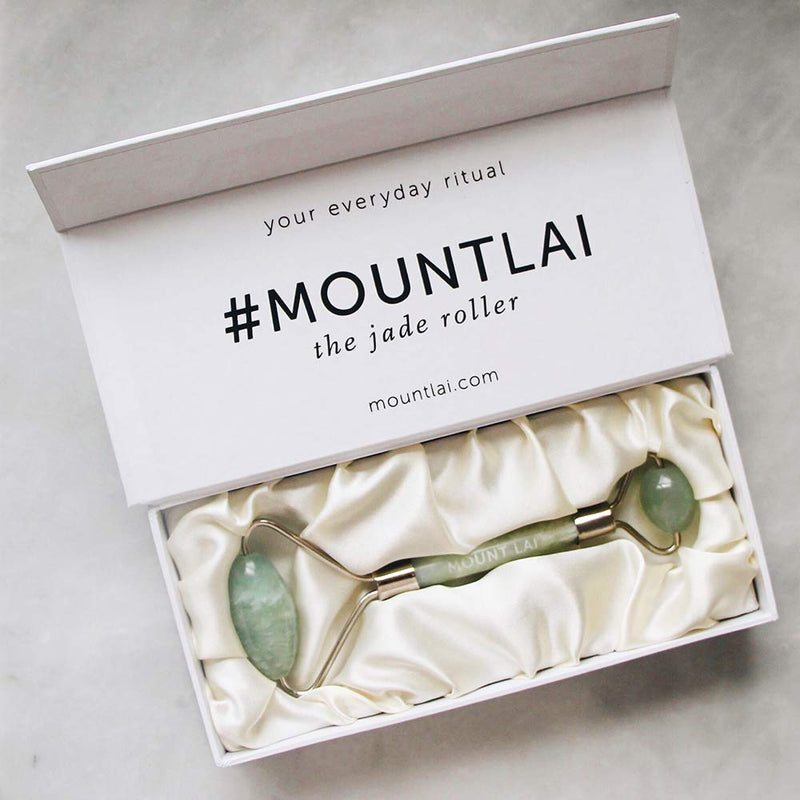 Mount Lai - The De-Puffing Jade Facial Roller - BeesActive Australia