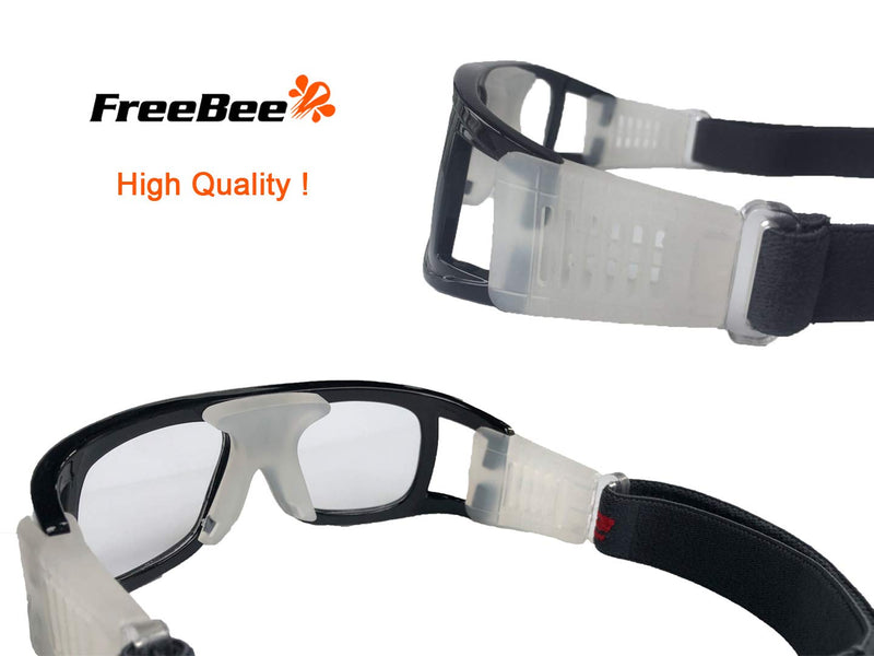 Freebee Sports Goggles Safety Glasses Protective Goggles for Adult for Girl Basketball Football Racquetball Volleyball Soccer Badminton Baseball Tennis Black - BeesActive Australia