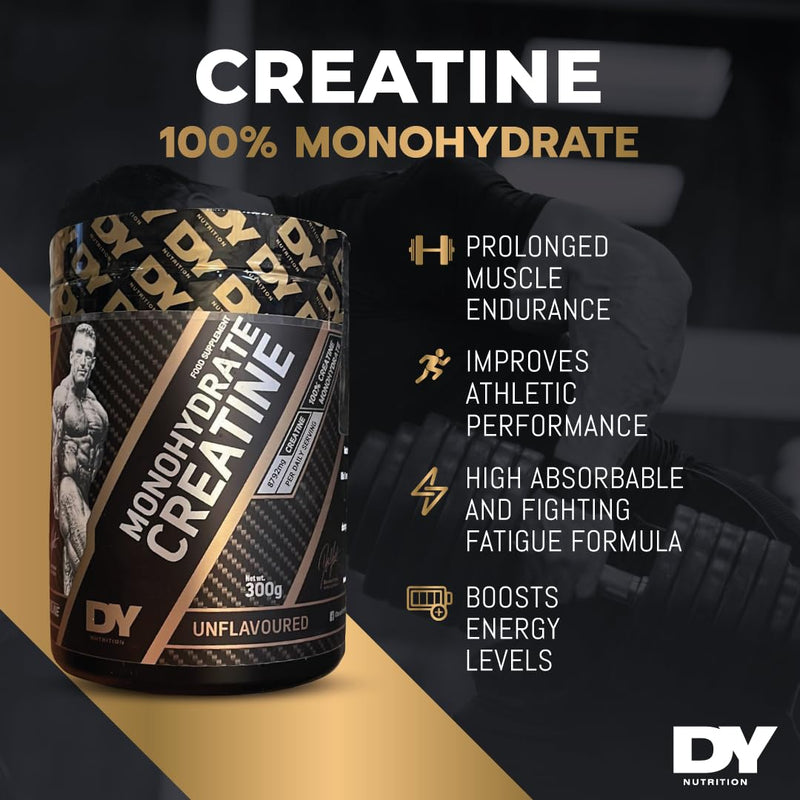 DY Nutrition - Creatine Monohydrate - 300g - BeesActive Australia