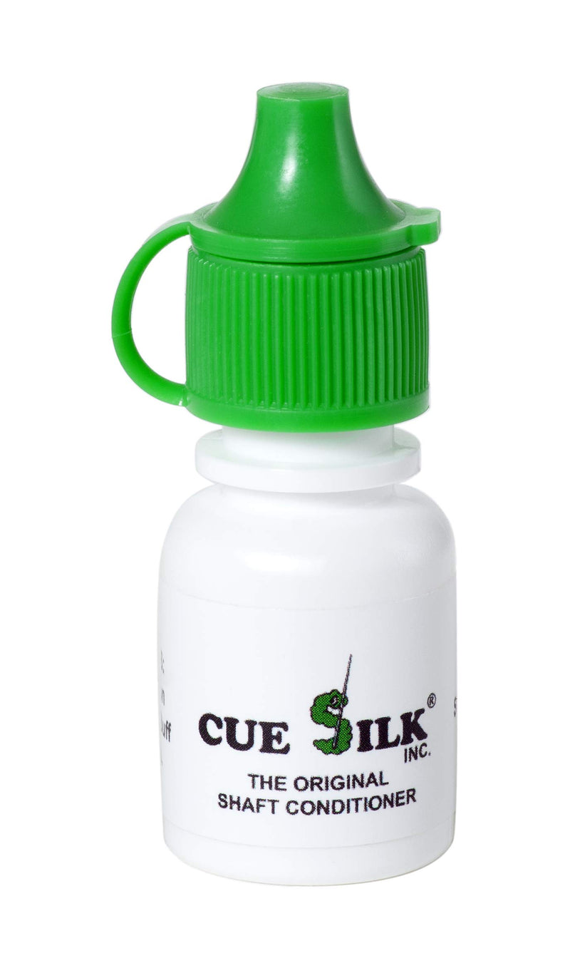 [AUSTRALIA] - Cue Silk Bundle of 2 items: Sil Kleen Pool Cue Shaft and Ferrule Cleaner 1 oz Bottle & Cue Silk Pool Cue Shaft Conditioner ¼ oz Bottle 