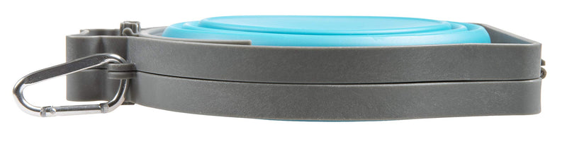 Loving Pets Bella Roma Travel Double Diner for Dogs Medium Travel Double Diner Blue - BeesActive Australia