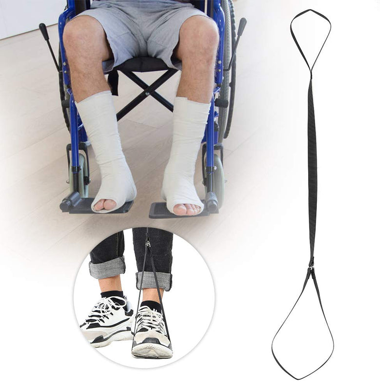 Leg Lifter Strap Foot Rigid Loop Lift for Wheelchair Bed Car, Hip Replacement, Senior & Elderly Mobility Aid Tool - BeesActive Australia