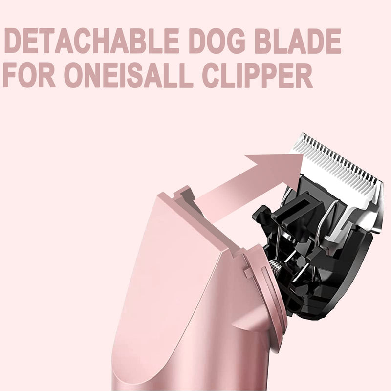 Audoc Dog Grooming Clipper Replacement Blades Compatible with ONEISALL Pet Clippers，Low Noise Dog Clipper，Made of Stainless Steel Pet Clipper Blade Black - BeesActive Australia