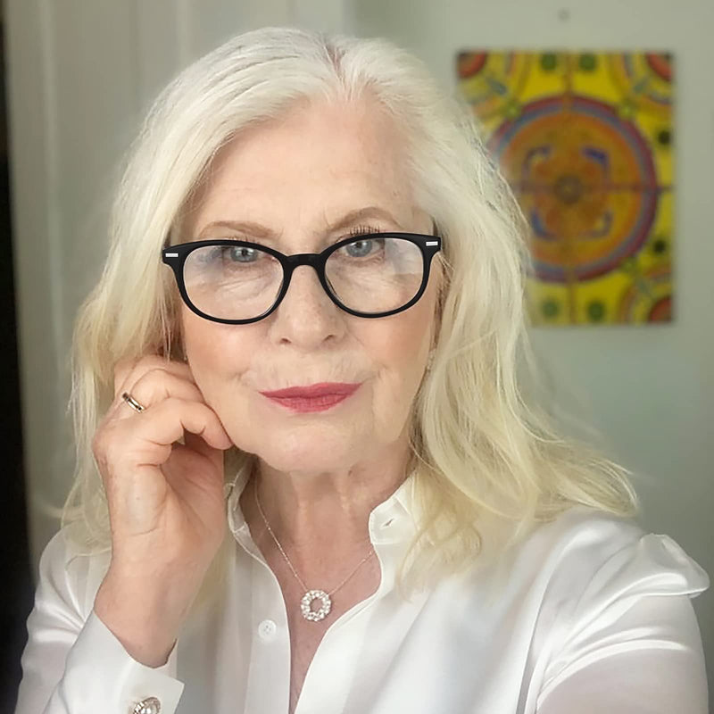 EFE Womens Mens Reading Glasses 5 Pack - Classic Magnifying Glasses with Spring Hinges for One Power Readers(Blue, 1.0) 5 Pack Blue 1.0 x - BeesActive Australia