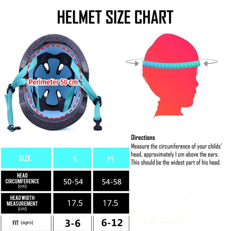 Atphfety Toddler Kids Bike Helmet,Multi-Sport Helmet for Cycling Skateboard Scooter Skating,2 Sizes,from Toddler to Youth Blue shark S: 50-54 cm / 19.6"-21.3" - BeesActive Australia