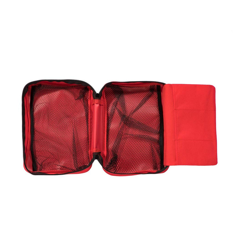 Jipemtra First Aid Bag, Small First Aid Bag Red First Aid Bag Small Portable Medicine Outdoor Travel Rescue Bag Pouch Tote First Responder for Camping Hiking Trekking Sport Home Health Car Red With Handles - BeesActive Australia