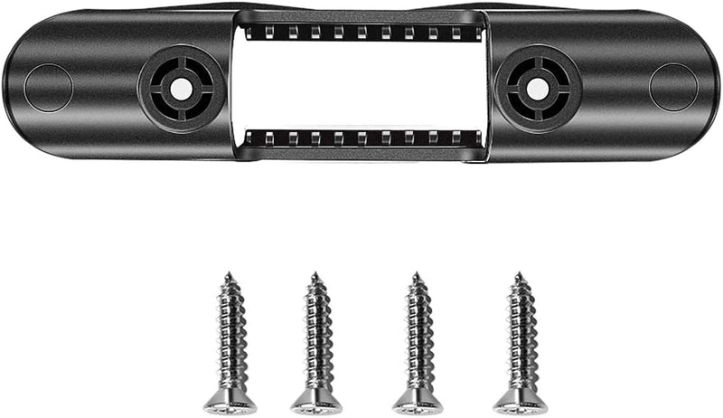 Housedeco Kayak Paddle Holder Clips(Including Screws),Deck Mounted Universal Kayak Paddle Clip & Fishing Net Clip 2Pcs Black - BeesActive Australia