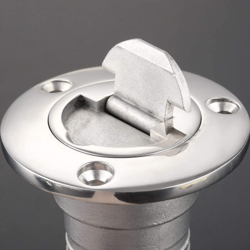 ISURE MARINE 1-1/2"(38mm) Boat Gas/Fuel/Diesel/Water/Waste Deck Fill/Filler with Keyless Cap 1-1/2" Marine Mirror- Polished 316 Stainless Steel Hardware for Boat Yacht Caravan DIESEL 1-1/2" - BeesActive Australia