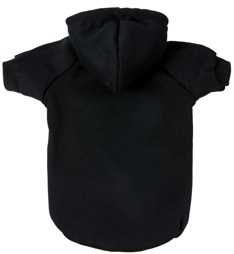 Blank Dog Sweatshirt Pet Hoodie for Dogs Doggie Clothes Large Black - BeesActive Australia