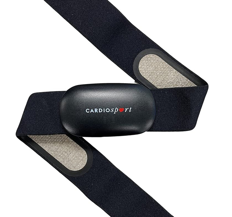 Heart Rate Monitor Soft Chest Strap Replacement Belt Size S-XL. Fits: Garmin HRM Dual, Wahoo TICKR, Polar H7, Peloton, CARDIOSPORT - BeesActive Australia