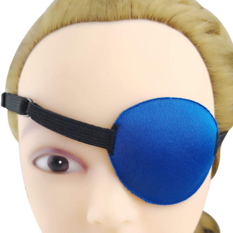 Soochat Eye Patch (Blue) Strabismus Adjustable Eye Patch Eye Mask Buckle Adults and Kids (3Pack) - BeesActive Australia