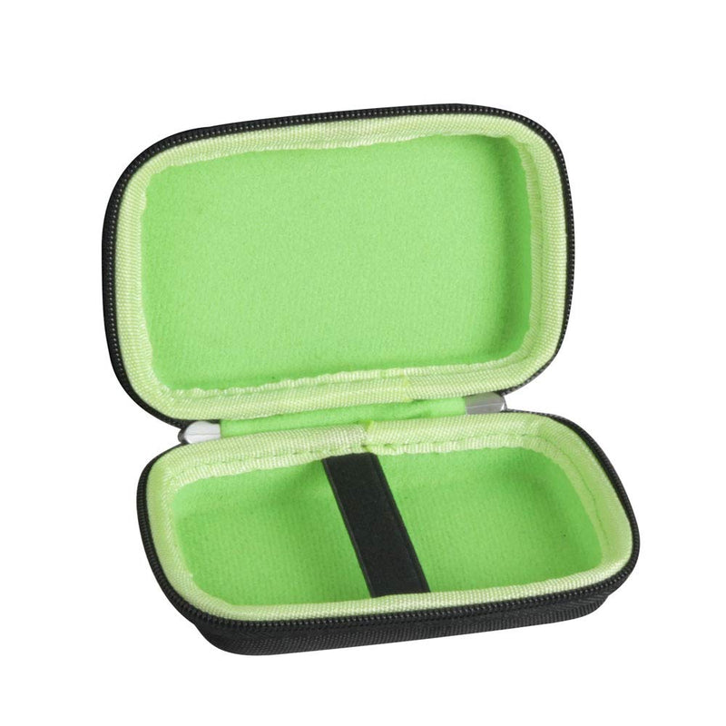 Hermitshell Hard Travel Case for Taco Cat Goat Cheese Pizza - Not Including Cards Black+Green - BeesActive Australia
