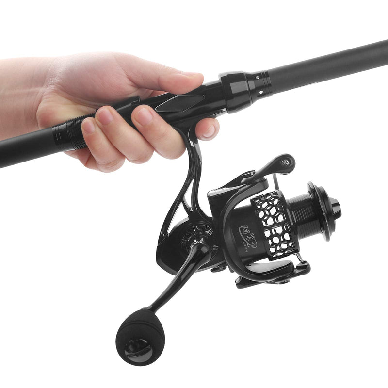 Spinning Fishing Reel 5.5:1 14+1 BB Smooth Double Bearing Powerful Lightweight Fishing Reel CNC Aluminum Spool & Handle with A Spare Spool for Saltwater or Freshwater Fishing 2000-5000 Gta 2000 - BeesActive Australia