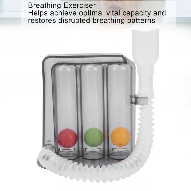 Lung Exerciser Respiratory Exerciser Deep Breathing Exerciser Washable 3 Ball Vital Capacity Training Tool Incentive Spirometer - BeesActive Australia