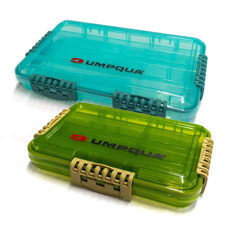 Umpqua Waterproof Bug Locker Fly Box Olive Large - BeesActive Australia