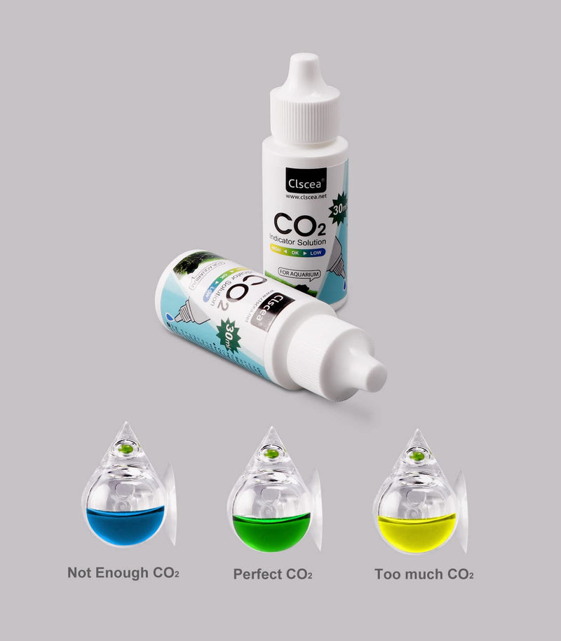 Clscea Aquarium CO2 Drop Checker CO2 Indicator Solution 60ml - BeesActive Australia