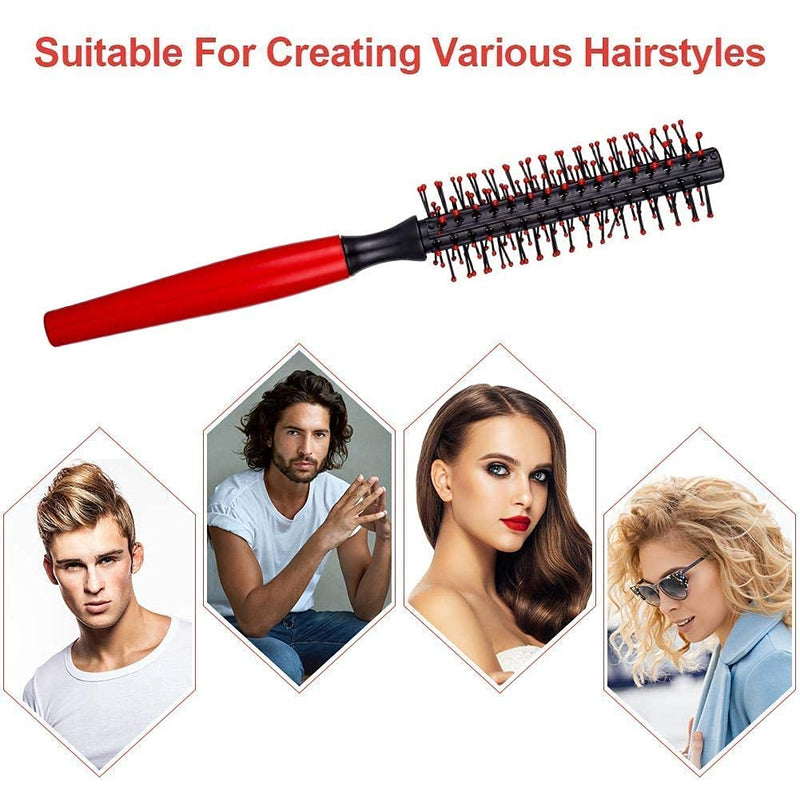 Professional Quiff Roller, Anti-Static Roll Hair Brush for Blow Drying Hair Styling Tool,Curl and Dry Hair - BeesActive Australia