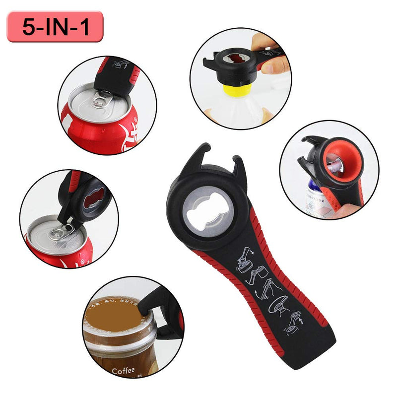 CODIRATO 3 Packs Jar Opener Rubber Bottle Opener with Silicone Jar Gripper Lid Opener for Kitchen Low Hand Arthritis Elderly Women - BeesActive Australia