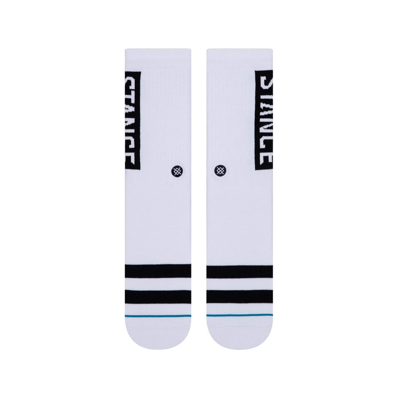 Stance OG Crew Socks Large White - BeesActive Australia