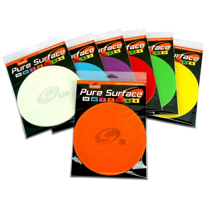 Genesis Bowling Pure Surface - Premium Surface Abrasive Pads - 7 Grit Set Multi - BeesActive Australia