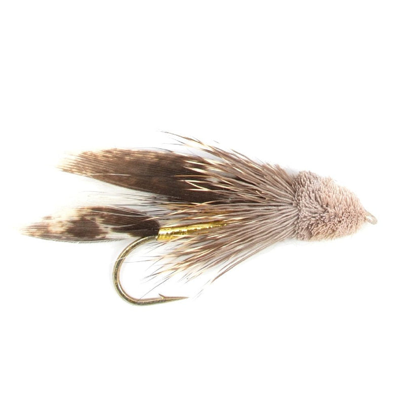 The Fly Fishing Place Muddler Minnow Fly Fishing Flies - Classic Bass and Trout Streamers - Set of 4 Flies Hook Size 10 - BeesActive Australia