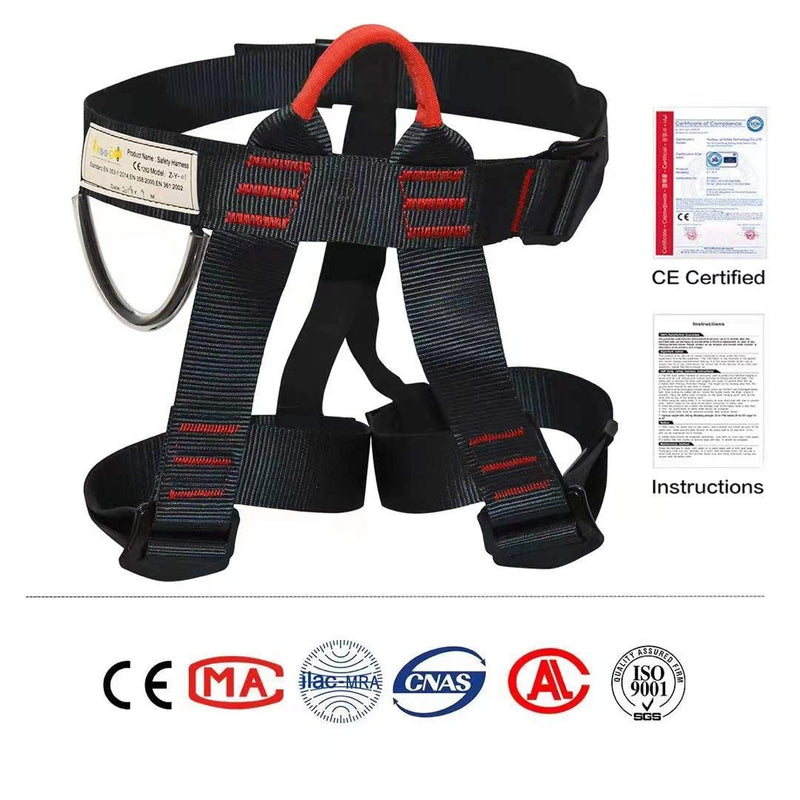 HeeJo Climbing, Rock Climbing, Half Body for Rappelling Fire Rescuing Tree Climbing Gear Zy01a - BeesActive Australia