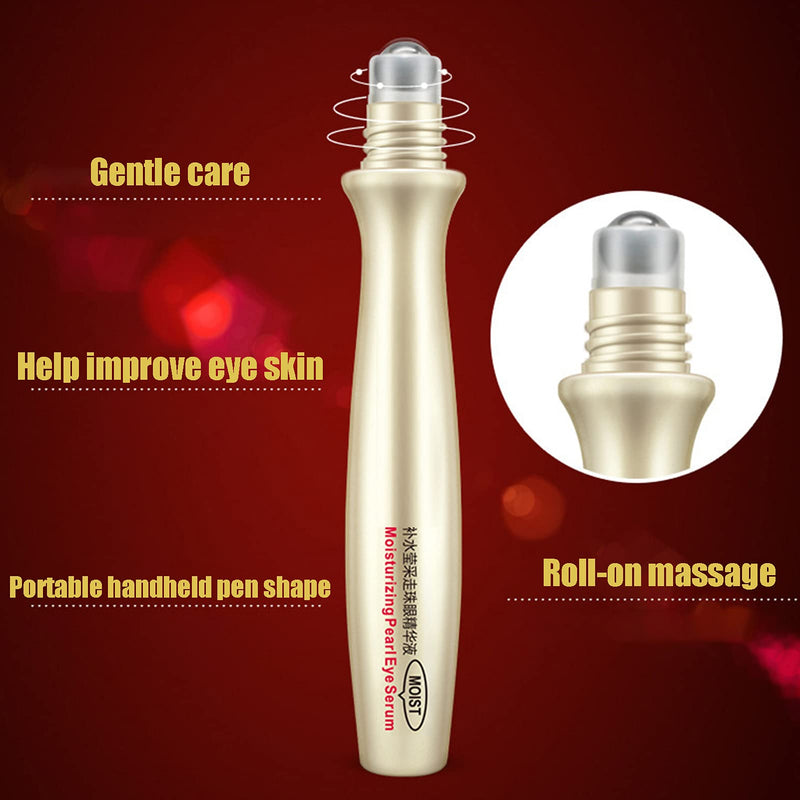 15ml Eye Roller Serum, Roll‑On Eye Cream Moisturizing Nourishing Under Eye Treatment, Eye Serum Moisturizer for Wrinkles, Crows feet, Puffy Eyes - BeesActive Australia