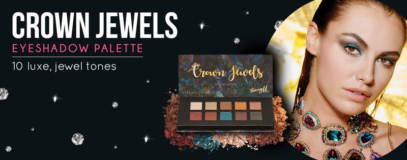 Barry M - CROWN JEWELS - Revolutionary Formula of Intense, Long-Lasting, Metallic Eyeshadows for Neutral to Smokey Makeup - BeesActive Australia