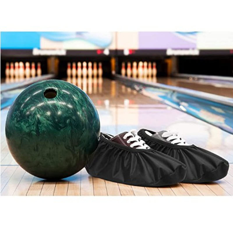 NC Bowling Shoe Slider，Bowling & Dancing Shoe Sliders 2 Pack / 1 Pair of Adjustable Sole Slide Covers | One Size Fits Most Men & Women | Elastic Band Creates Size Adaptations (S) - BeesActive Australia
