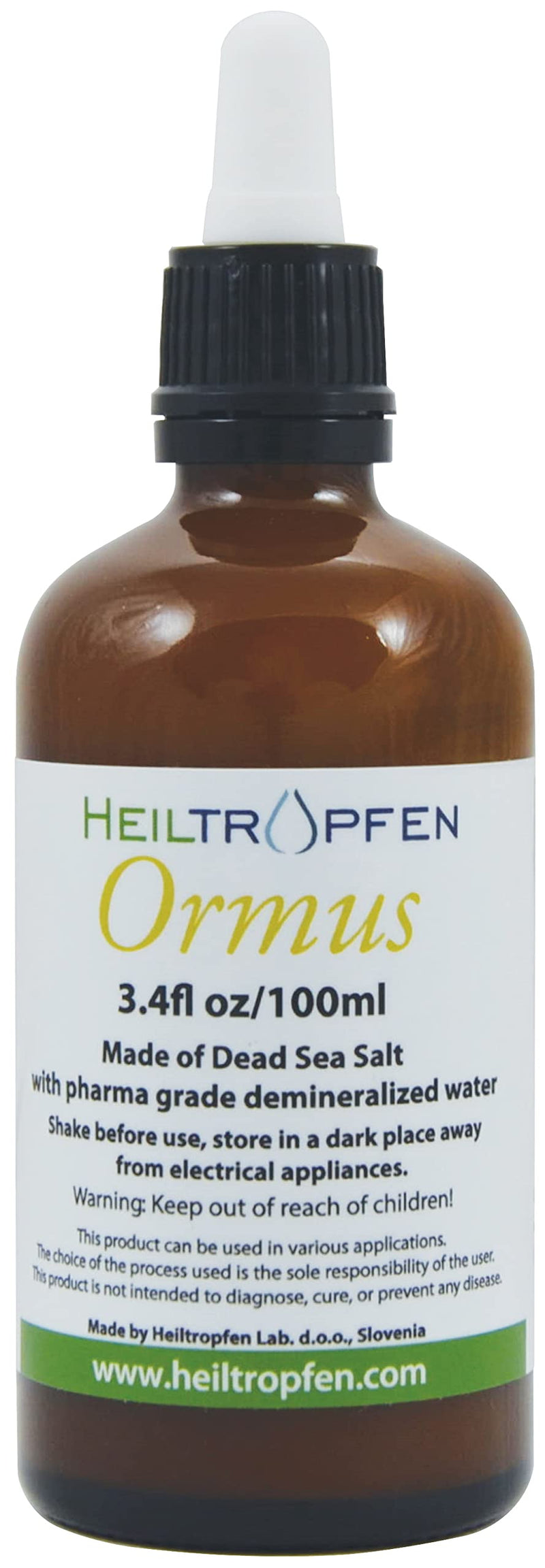 Ormus 3.4 Oz - 100 ml | Concentrated Ormus | Atomic Minerals | Heiltropfen� Sea Salt 101 ml (Pack of 1) - BeesActive Australia