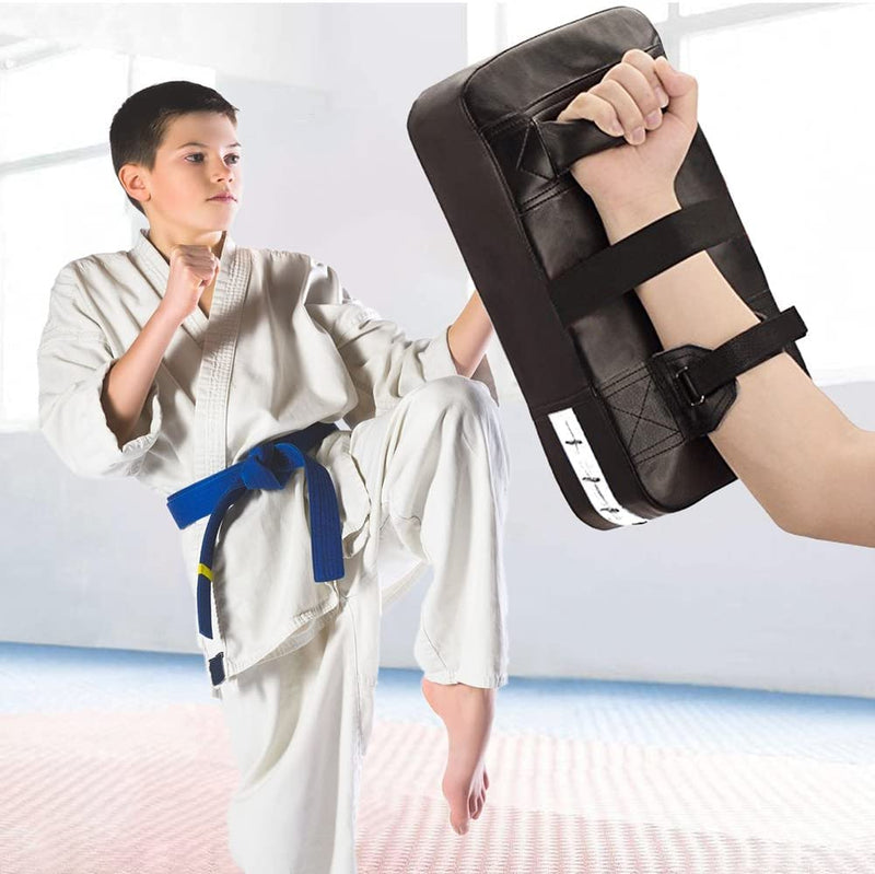 LuiceABC Karate Taekwondo Boxing Pad Soft Adjustable Kicking Punching Shield Durable Training Pad for Boxing and Material Arts Training Red - BeesActive Australia
