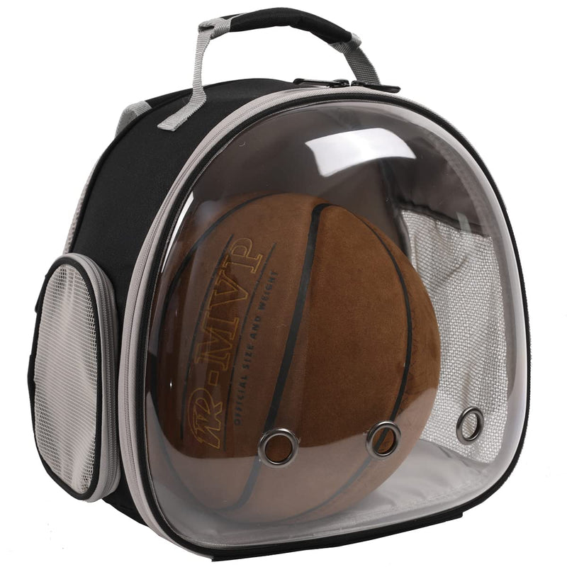 Guinea Pig Backpack, Space Capsule Bubble Window Guinea Pig Backpack Carrier, Small Animal Carrier Backpack for Bird Bearded Dragon Guinea Pig Bunny BLACK - BeesActive Australia