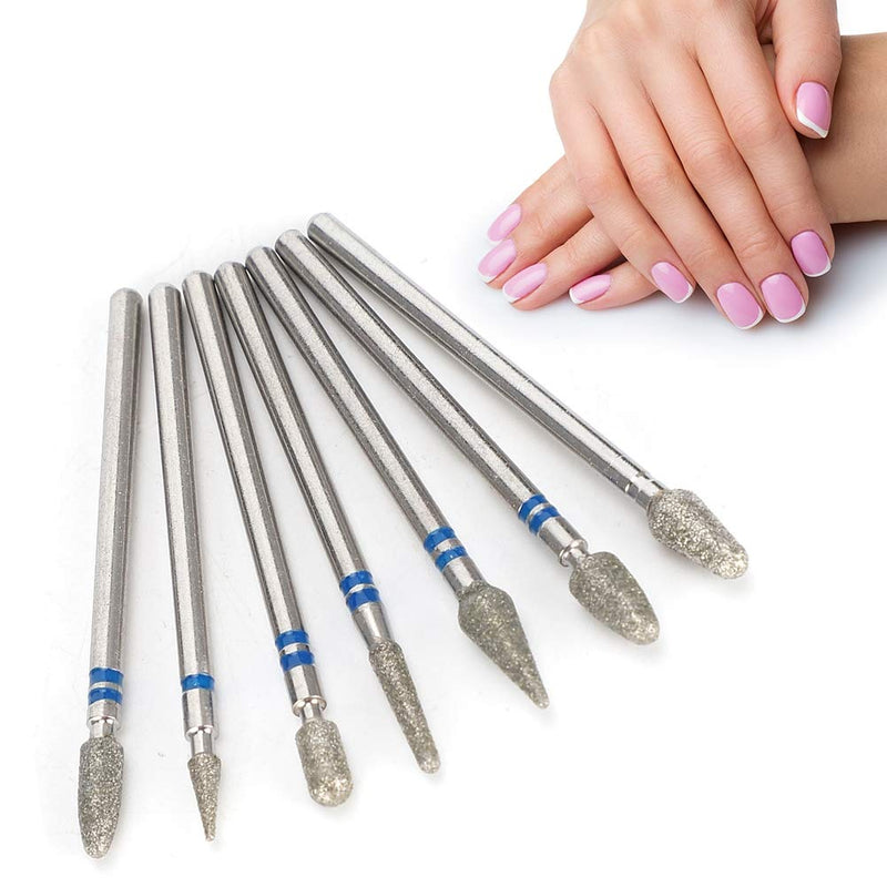 No Dust Pollution Nail Drill Bits, Nail Art Drill Bit, Stable Performance Efficient Beauty Salon for Home(NO.08) NO.08 - BeesActive Australia