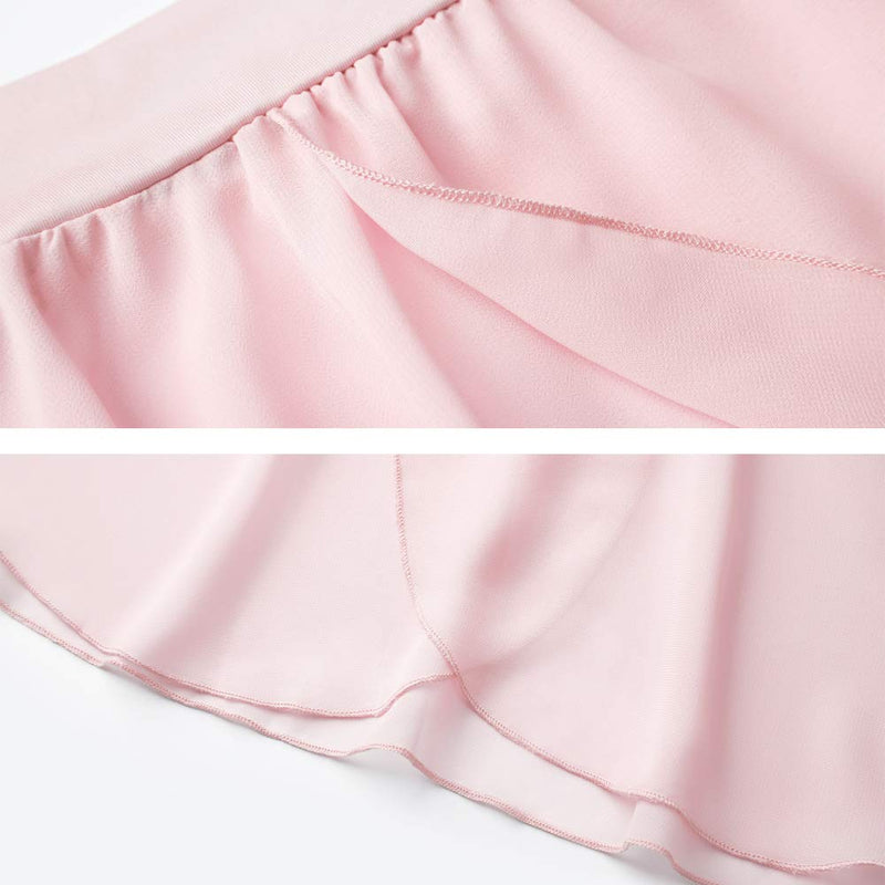 [AUSTRALIA] - STELLE Ballet/Dance Chiffon Wrap Skirt for Toddler/Girls/Women Pink (Pull On) 17-18 