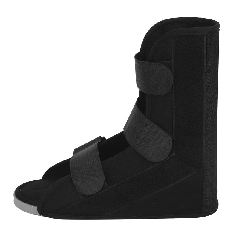 Ankle Foot Fracture Orthopedic Broken Surgical Foot Ankle Rehabilitation Wooden Walker Shoes Adjustable Walking Boot Open Toe Plaster Cast Shoes Ankle Walker Brace Support for Fractures Ligament (L) L - BeesActive Australia