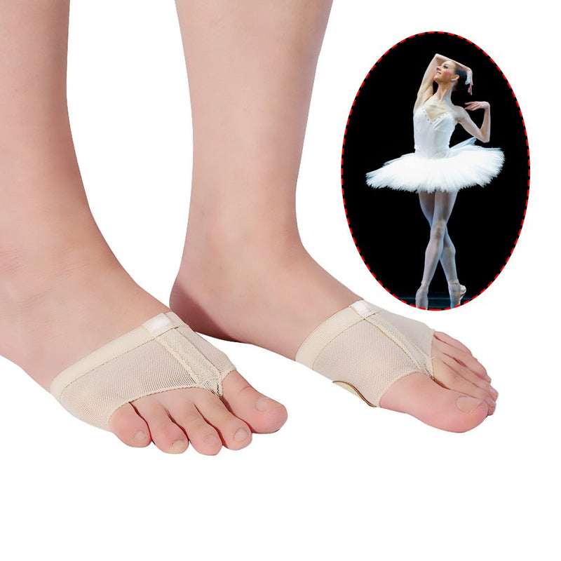 [AUSTRALIA] - Dance Foot Thongs,Thong Toe Paws,Lyrical Shoes Lyrical Ballet Belly Dance Foot Thongs Dance Paw Pad Shoes Half Sole (XL) 