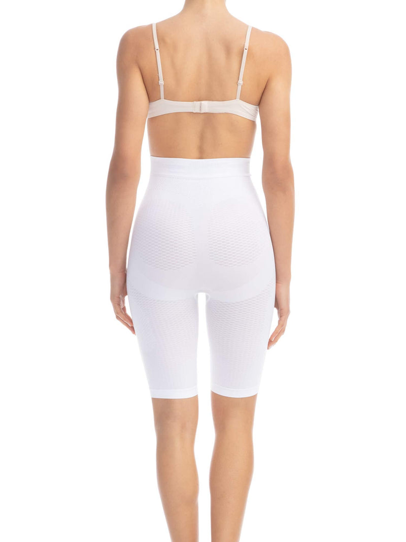 Farmacell 312 Women's Push-up Anti-Cellulite Control Shorts, 100% Made in Italy Large-X-Large White - BeesActive Australia